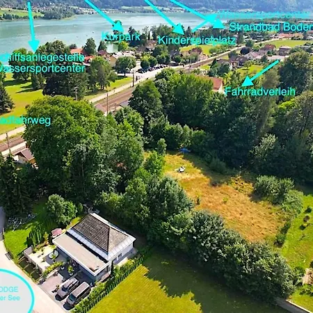 Bambu @ Ossiachersee Tatil Evi Bodensdorf